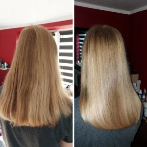 Brazilski Keratin Set za ravnanje i obnovu kose 3x 100 ml photo review