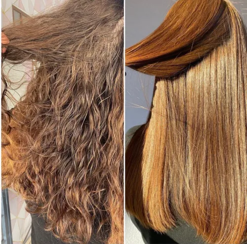 Brazilski Keratin Set za ravnanje i obnovu kose 3x 100 ml photo review