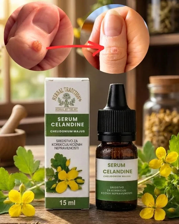 Serum za uklanjanje bradavica prirodnom metodom (10 biljaka)
